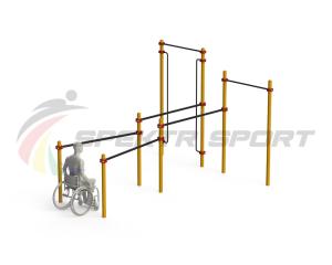 Купить Спортивный комплекс для инвалидов-колясочников WRK-D19_76mm в Певеке 