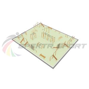Купить Парковая площадка для Воркаут и WRK 3_76mm в Певеке 
