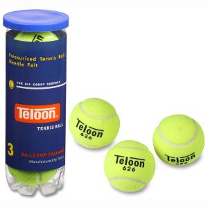 Купить Мяч для большого тенниса Teloon 626Т Р3  (3 шт) в Певеке 