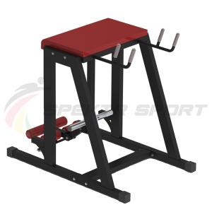 Купить Обратная гиперэкстензия Spektr Sport с отягощением (свободный вес) в Певеке 