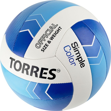 Купить Мяч волейбольный Torres Simple Color любительский р.5 в Певеке 